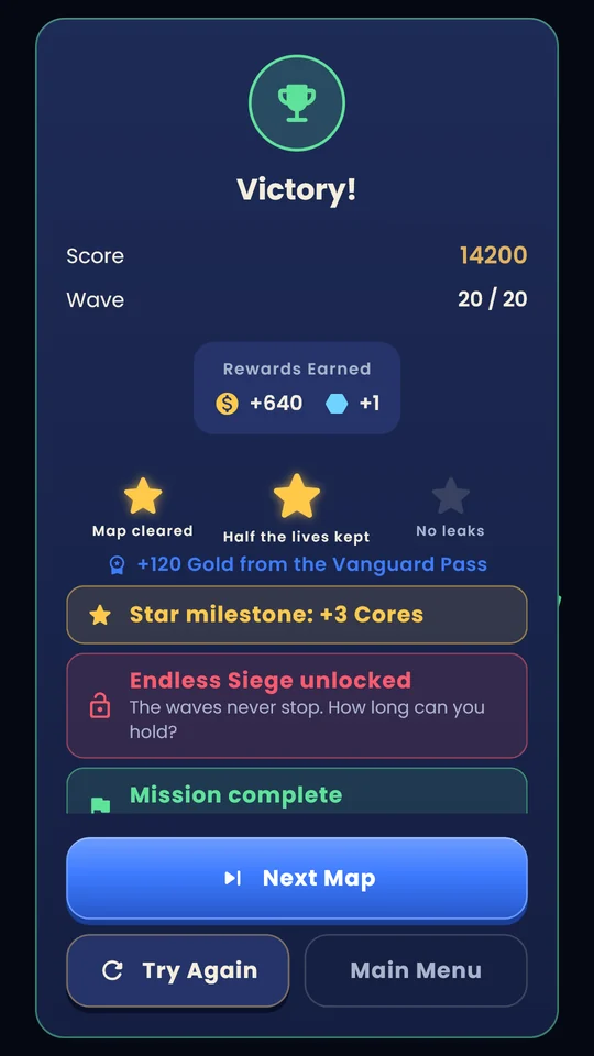 Tower Vanguard screenshot